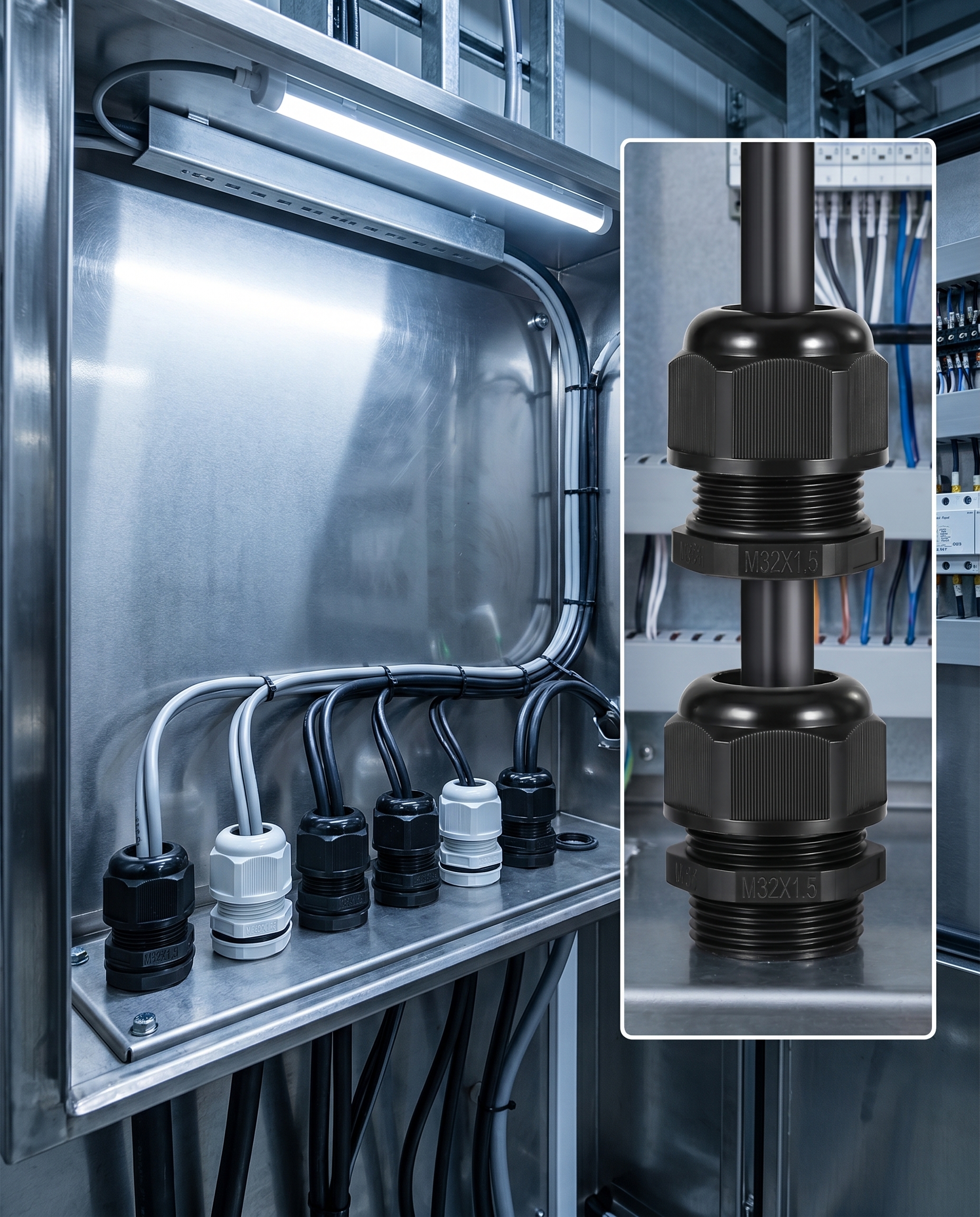Custom Waterproof Cable Connectors for Reliable Electrical Solutions