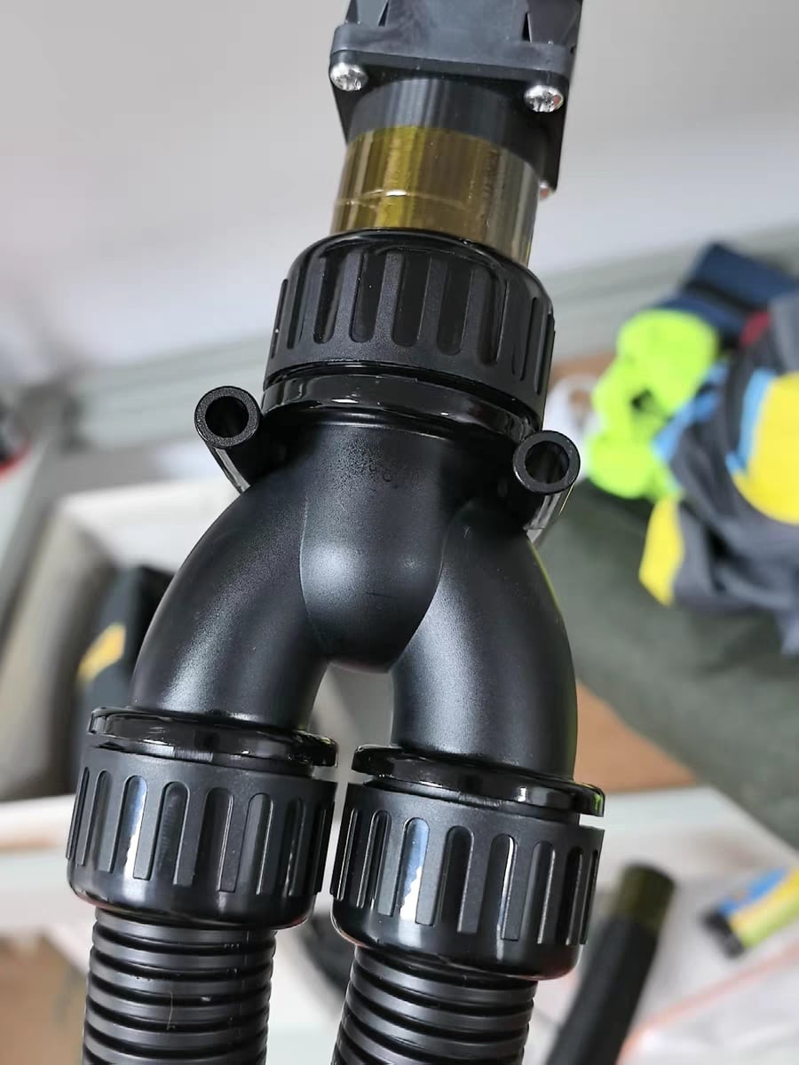 Nylon Tee Waterproof Three-way connector Hose Joint Accessory Type details