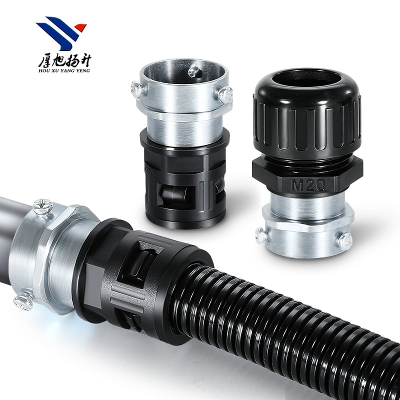 Electrical Conduit Butt Steel Tube Connector Flexible Plastic Conduit Pipe Gland