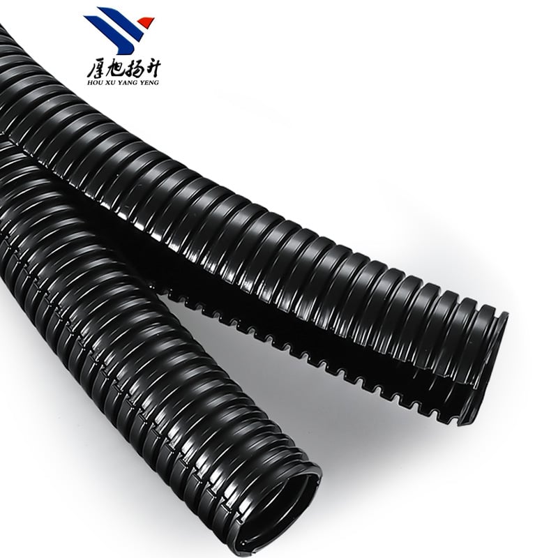 Dual Overlapping Tubes Double-layer Opened Flexible Conduit Split Pipe