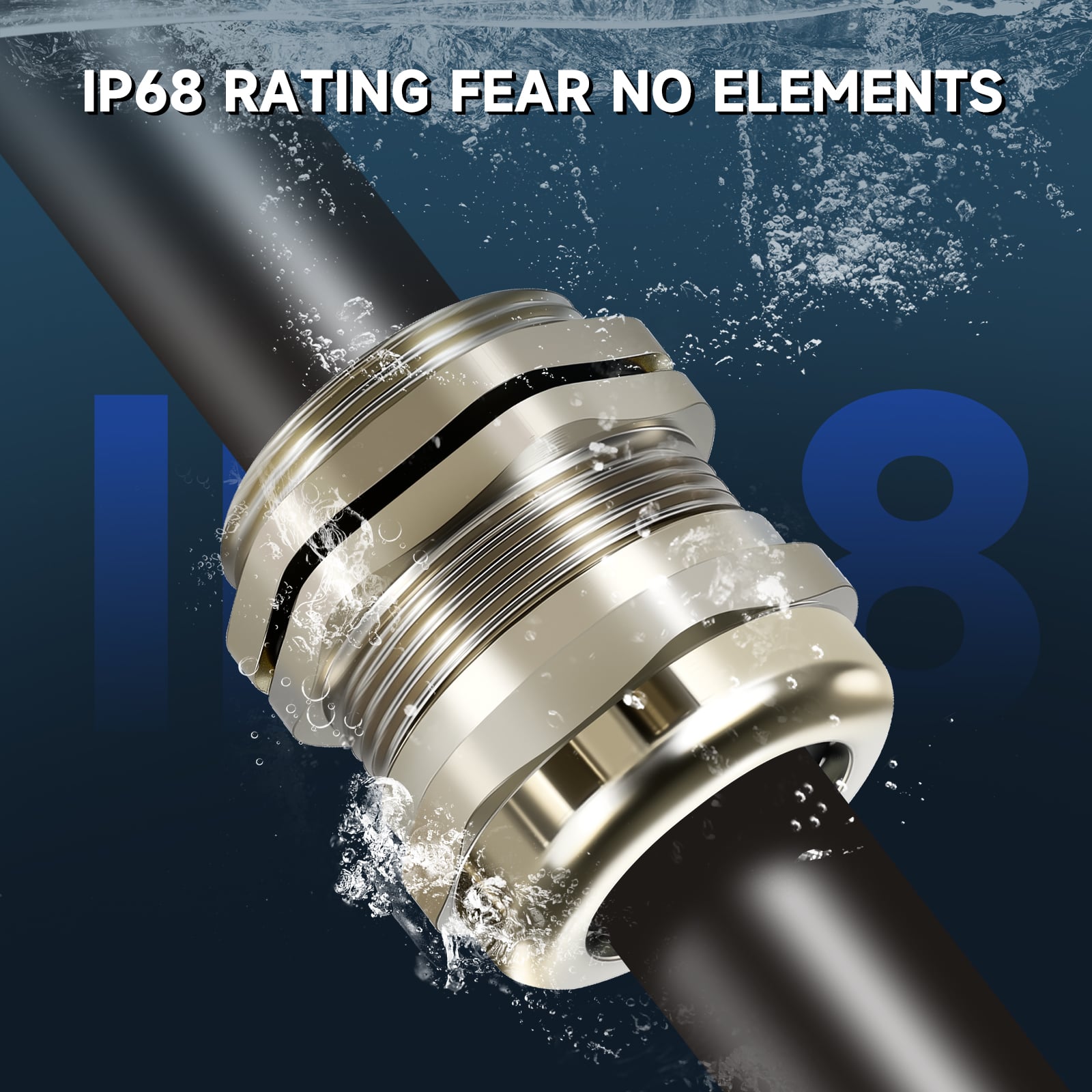 Explosion Proof Waterproof Flexible Fitting Thread Brass Cable Gland