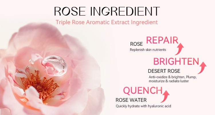 Rose Shaking Essence Oil: Dual-Phase Hydration for Skin Barrier Repair & Radiance | OEM/ODM details
