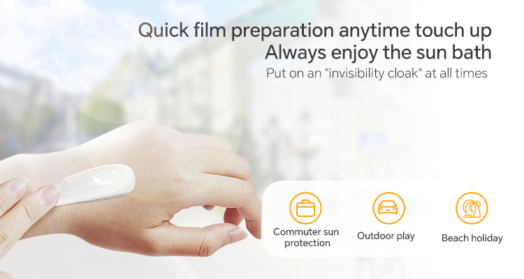Whitening & Moisturizing Isolation Sunscreen Lotion SPF50+ PA++++ | Brightening & Hydrating Face Sunscreen | OEM/ODM manufacture