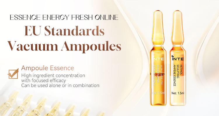 Day and night ampoule sculpting essence with niacinamide arbutin hyaluronic acid and retinol OEM