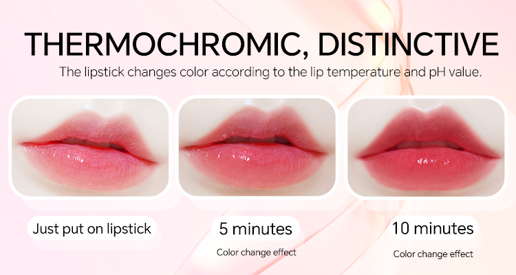 OEM carotene color changing lip balm private label
