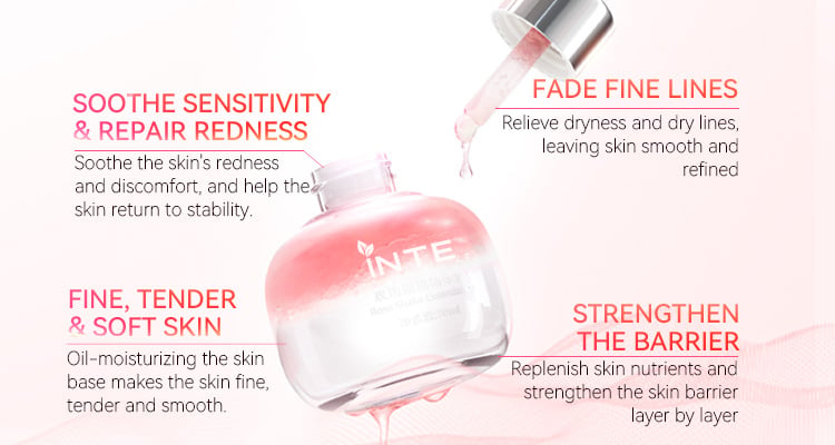 Rose Shaking Essence Oil: Dual-Phase Hydration for Skin Barrier Repair & Radiance | OEM/ODM details