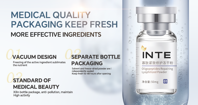 OEM oligopeptide lyophilized powder set private label repair