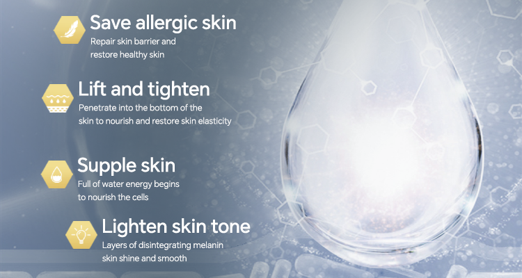 OEM oligopeptide lyophilized powder set private label repair