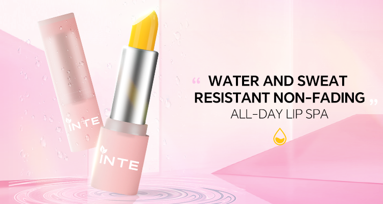 OEM carotene color changing lip balm private label