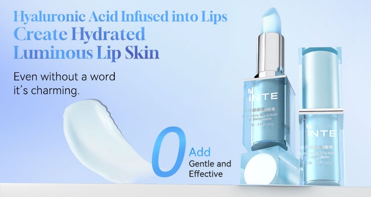 OEM hyaluronic acid lip balm private label hydrating lip care