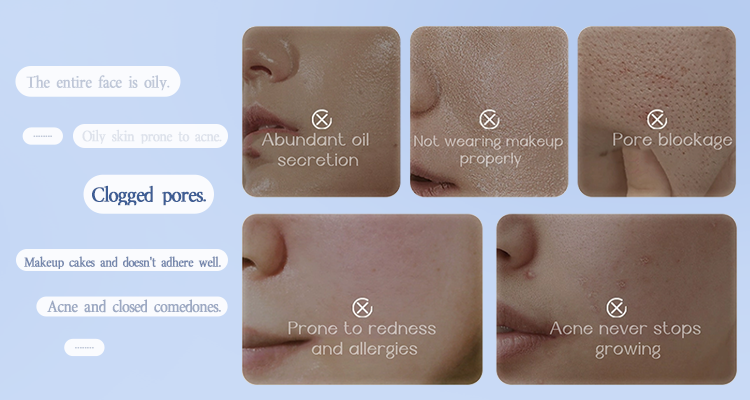 Amino acid whitening facial cleanser OEM bottle