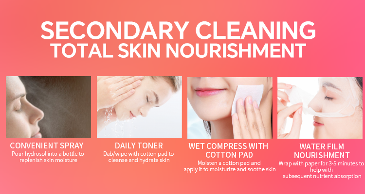 Rose Hydrosol: 100% Pure Rose Water for Hydrating & Brightening Skin | OEM/ODM supplier