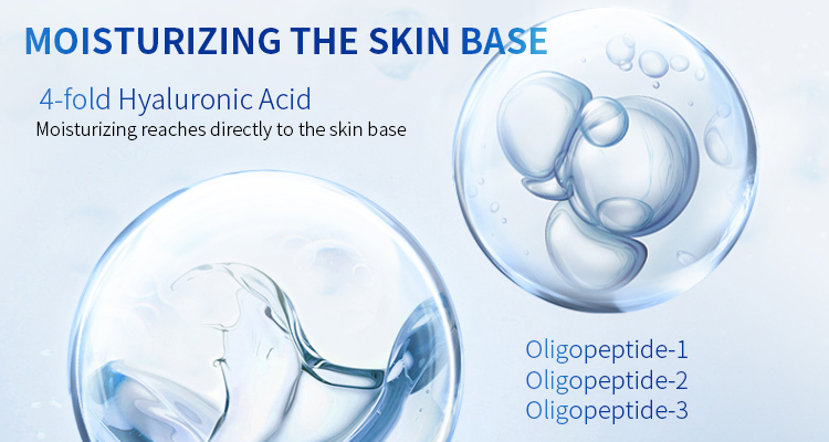 Hyaluronic acid hydrating face serum OEM