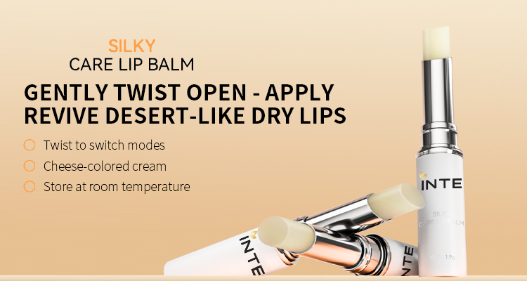 OEM silky nourishing lip balm private label moisturizing