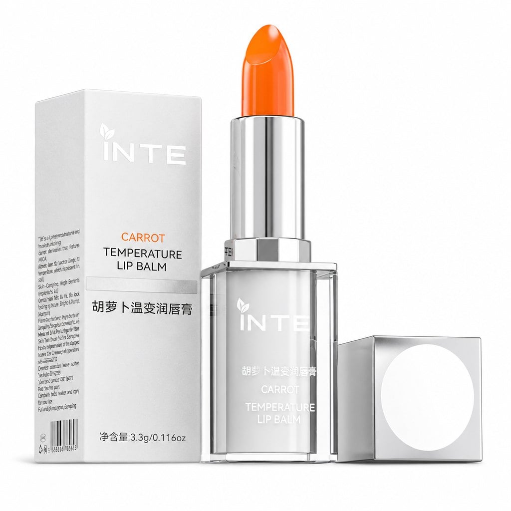 Carrot Thermochromic Lip Balm