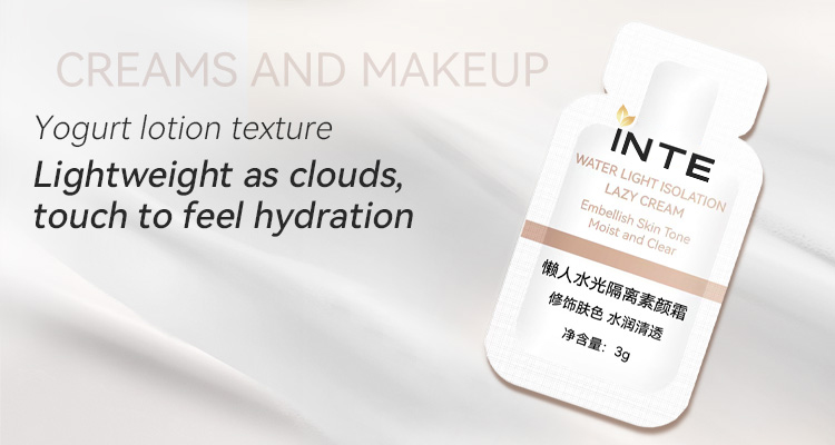 OEM tinted moisturizer trial size private label no makeup look