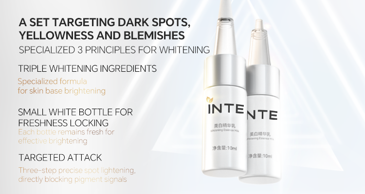 OEM whitening ampoule essence lotion private label 377 brightening serum