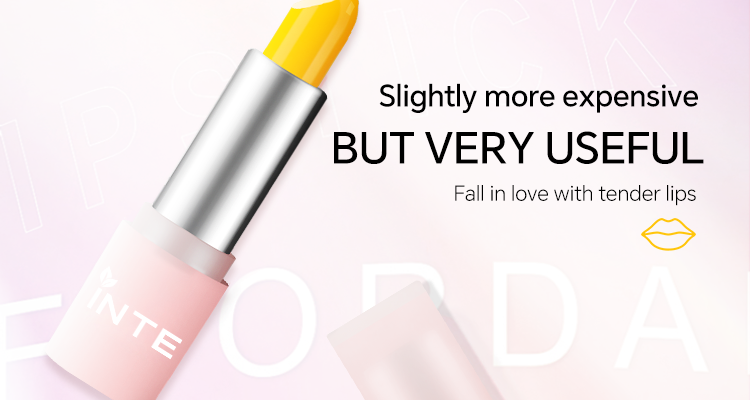 OEM carotene color changing lip balm private label