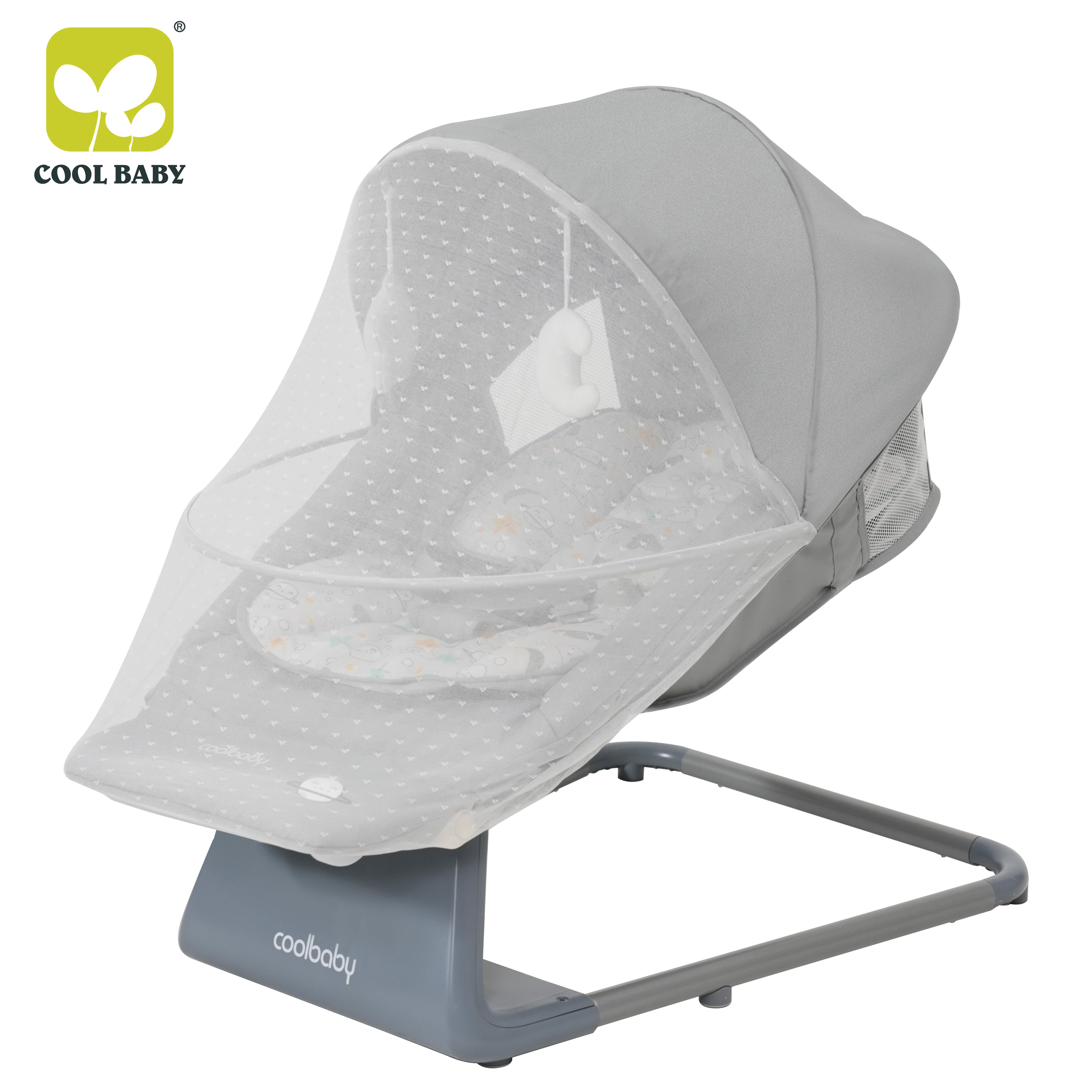CB002 Cool Baby Auto Electric Swing for Baby With Extendable Footrest