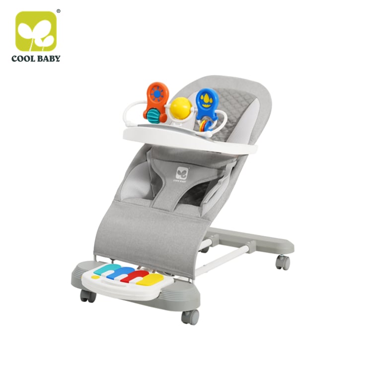 BC009 Cool Baby Wholesale Baby Entertainer Swing Chair with Music Piano and Toys