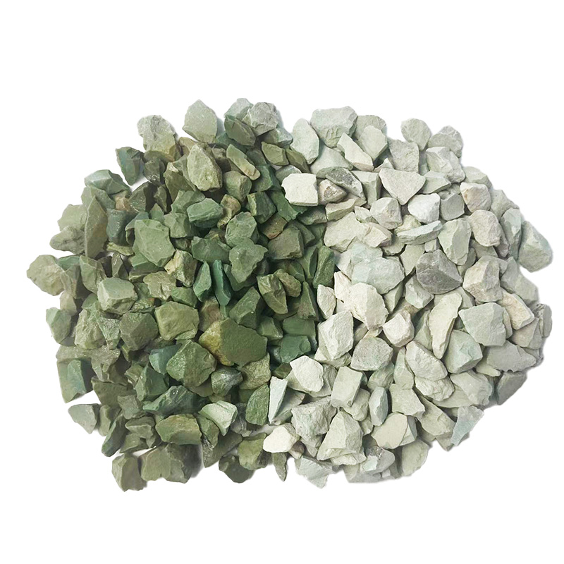Porous Green Zeolite Gravel Adsorption Media Plant & Pond Use