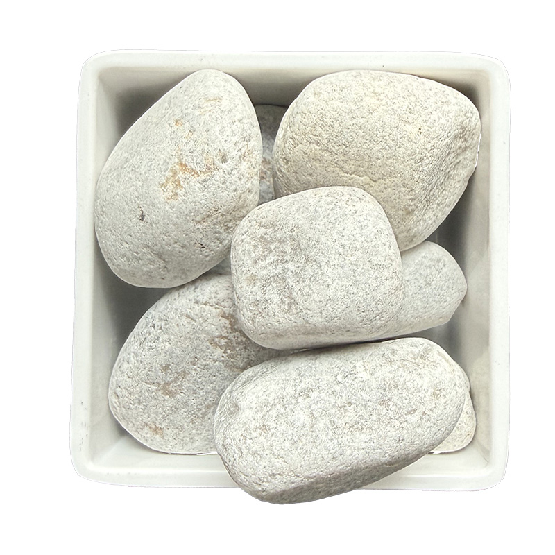 Bulk Silica Pebbles Round Silica Stones for Water Filtration & Industrial Support Media