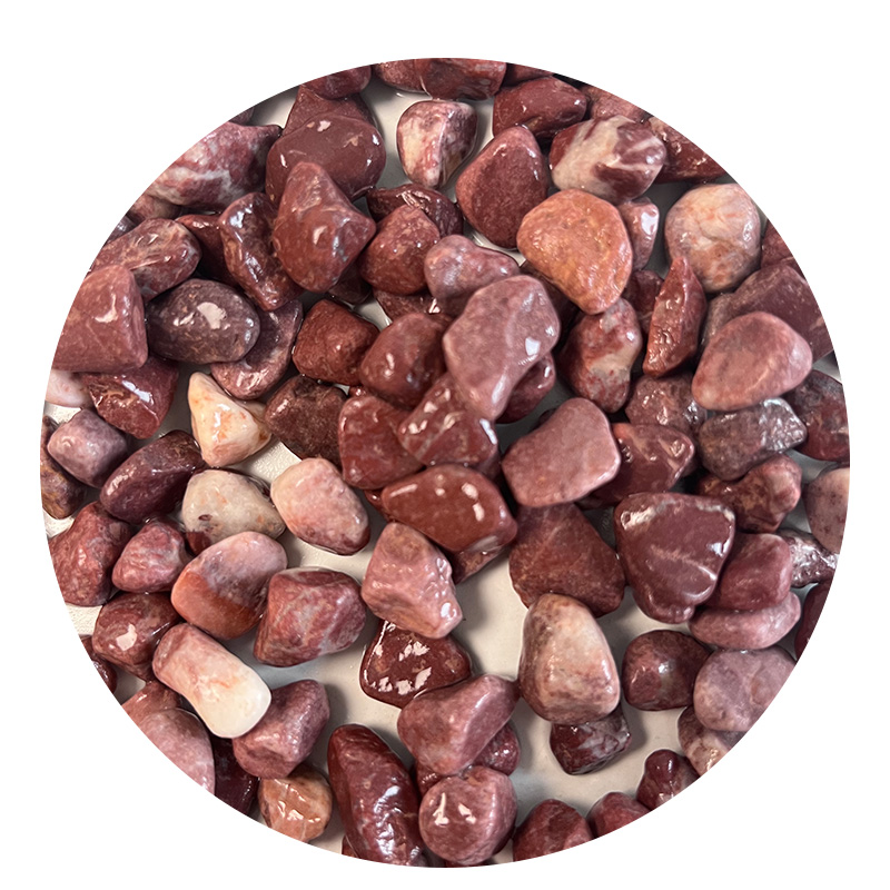 Natural Chicken Red Crushed Stone Gravel Aquarium & Garden Decor Pebbles