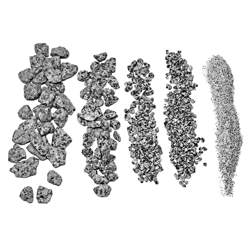 Weather Resistant Sesame Grey Gravel Chips Indoor Outdoor Decorative Aggregate Rock