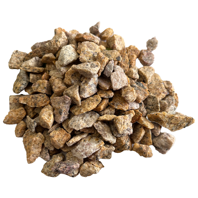 Bulk Yellow Crushed Stones Natural Aggregate for Epoxy Flooring Patio Garden Landscaping