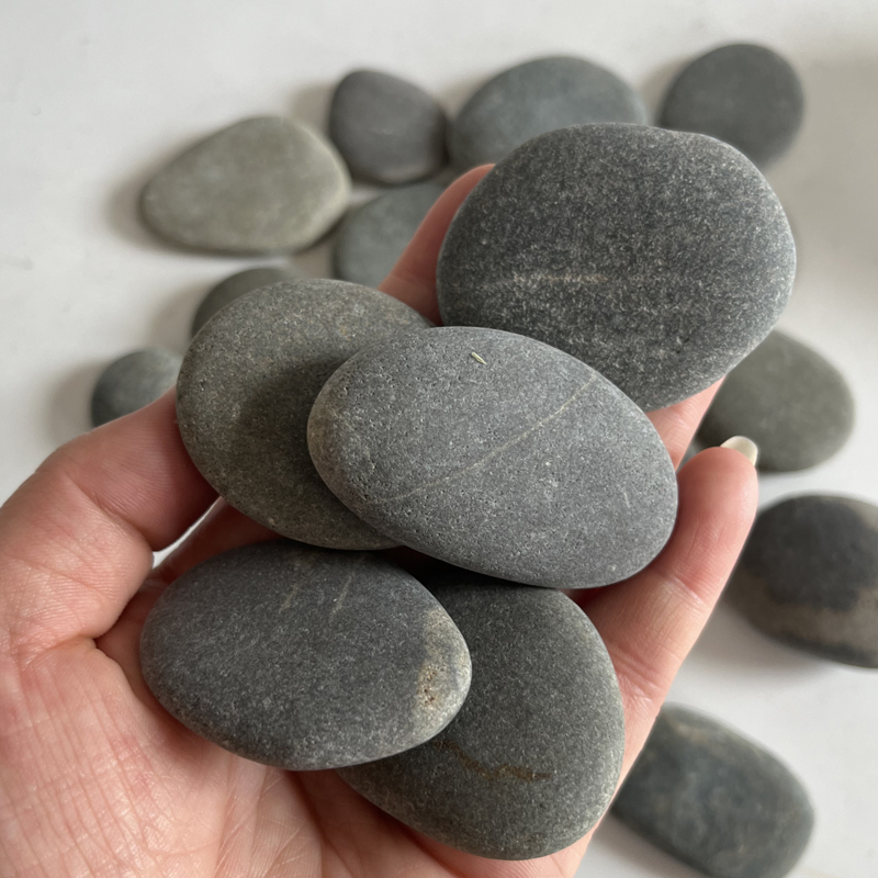Natural Smooth Painting Stones DIY Craft Kids Drawing Art Rocks