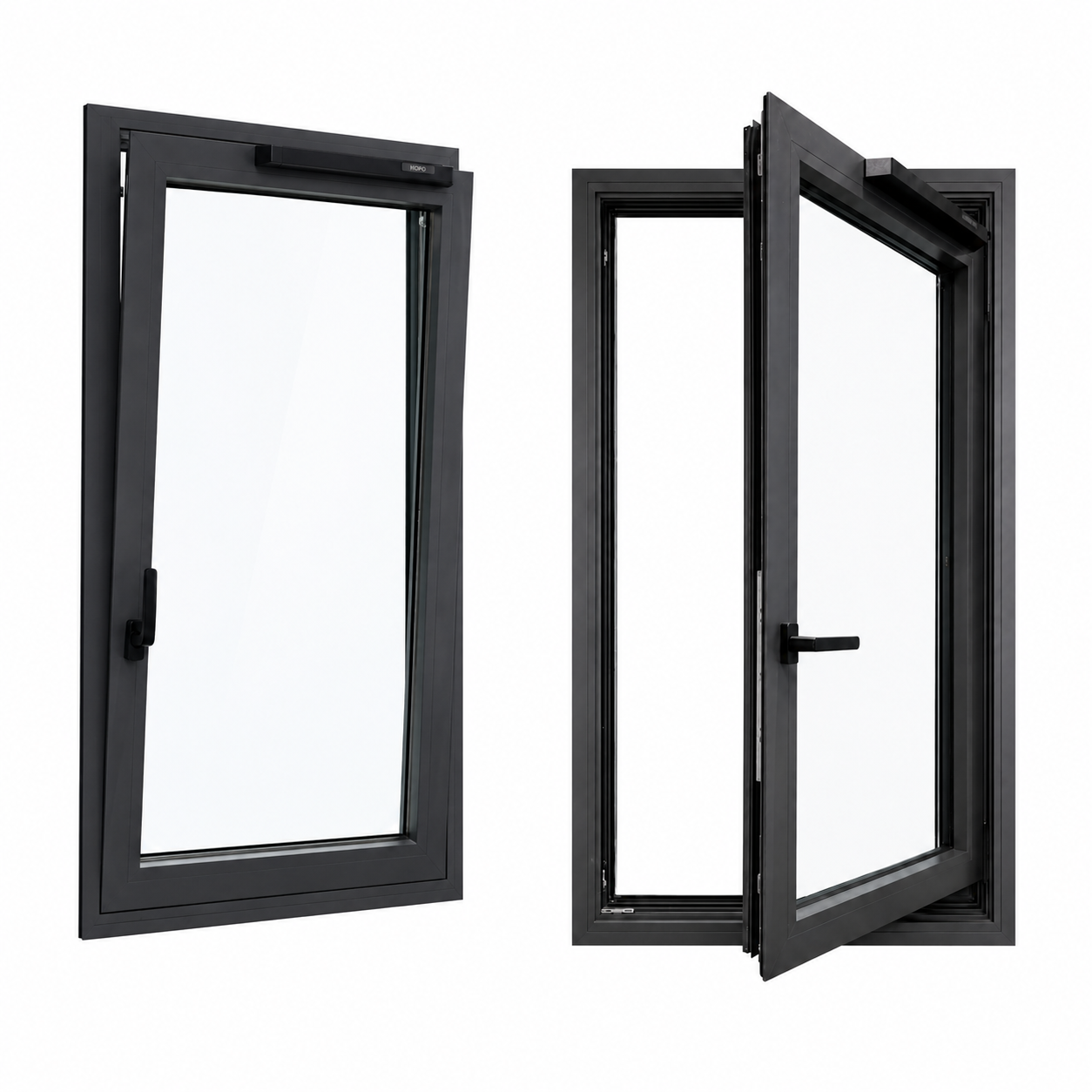 75 Series High-Sealing Aluminum Tilt & Turn Window    