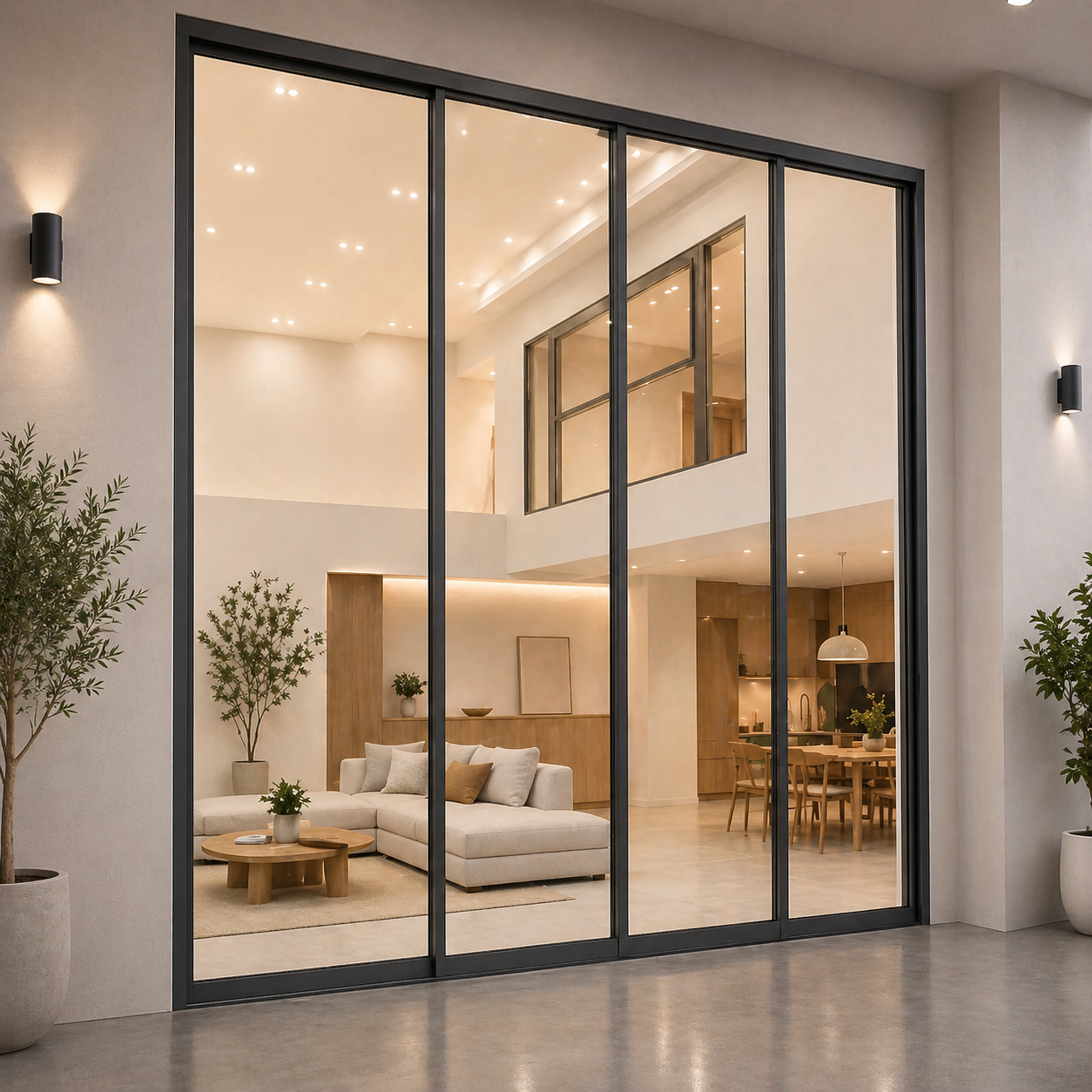 150 Series Panoramic Heavy-Duty Aluminum Sliding Door System