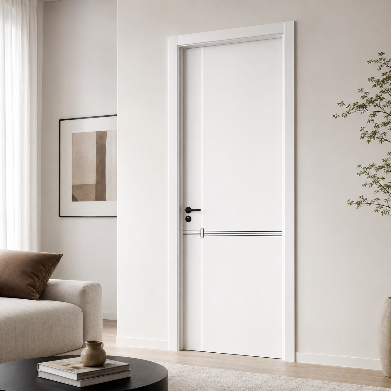 Aluminum Wood Interior Doors