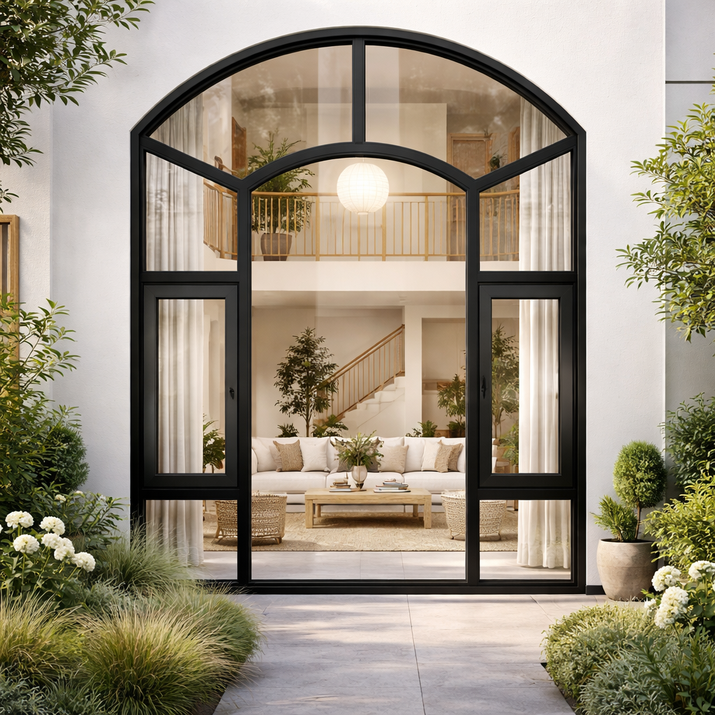 120 System High-Sealing Aluminum Casement Window 