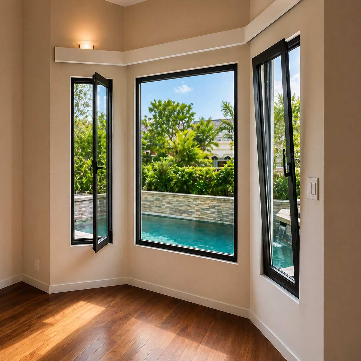 75 Series High-Sealing Aluminum Tilt & Turn Window    