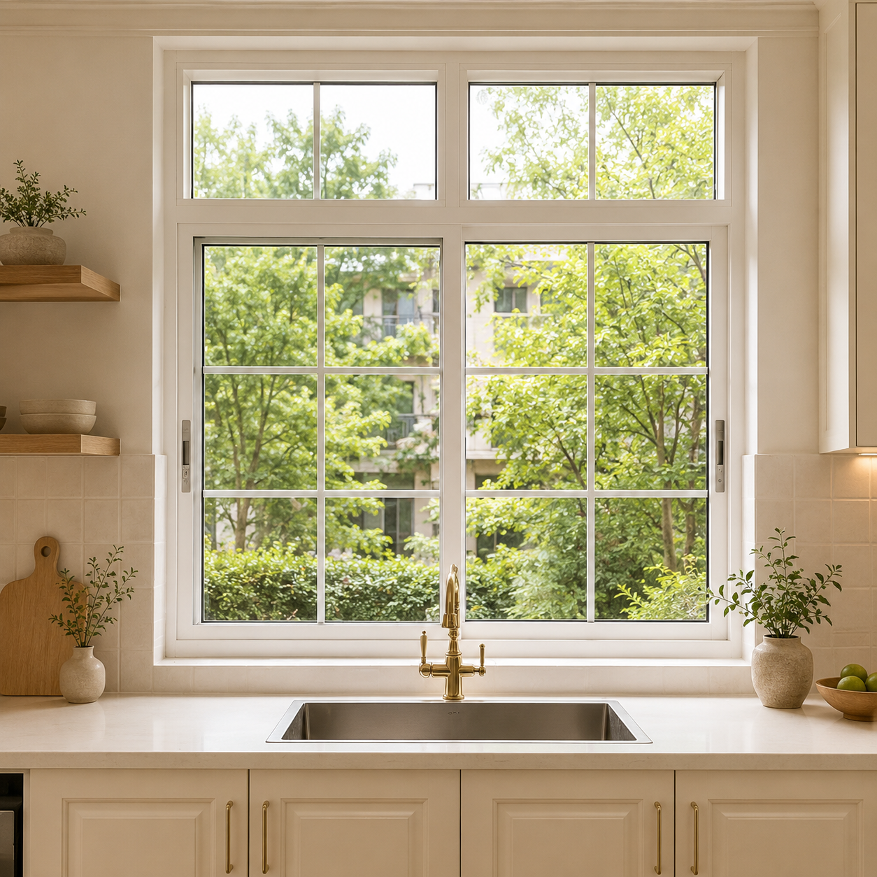 88 Series Steel-Reinforced uPVC Sliding Window