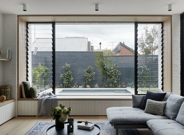 Blinds combine aesthetic appeal with practicality, making them ideal not only for school projects but also for a wide variety of architectural spaces