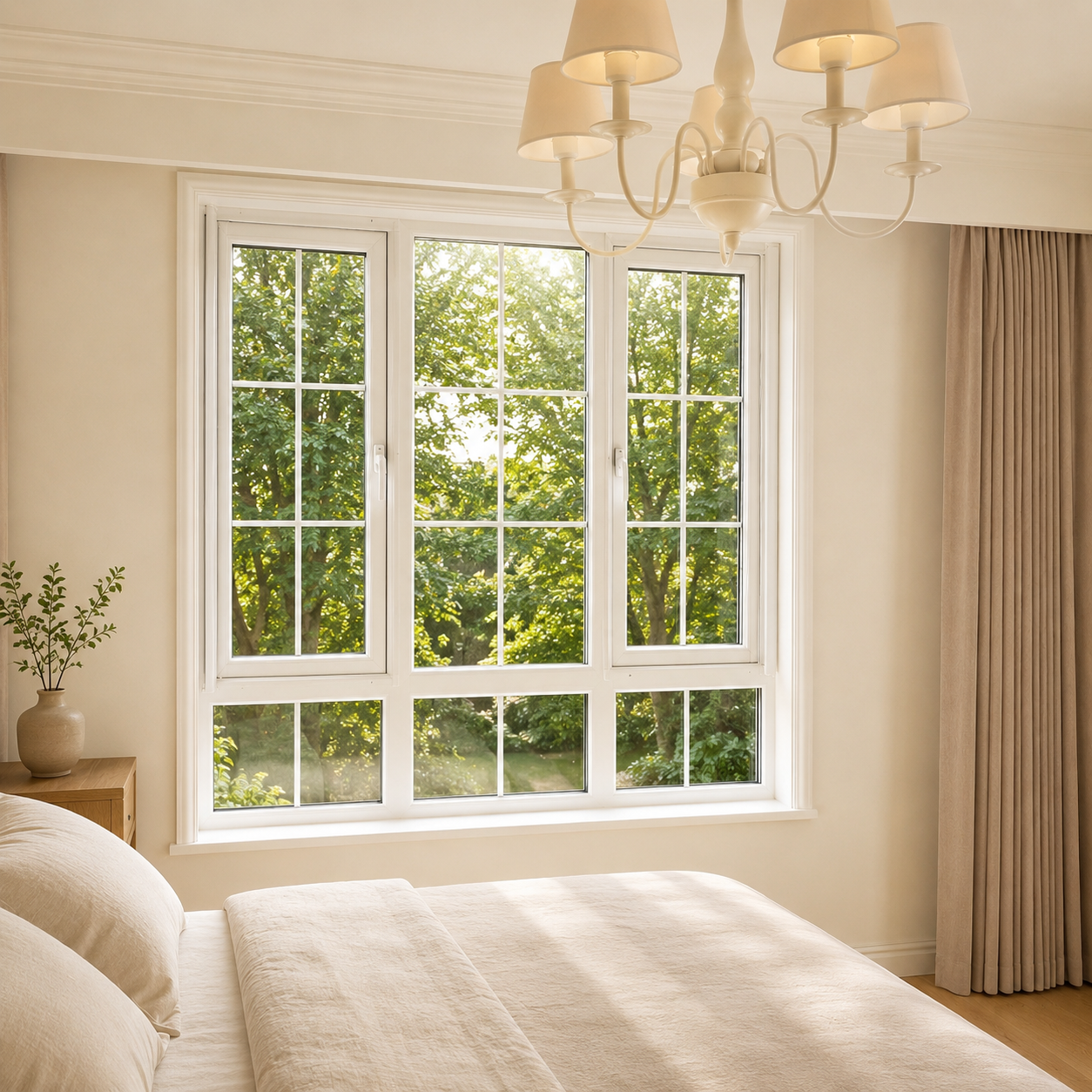 60 Series Steel-Reinforced uPVC Casement 