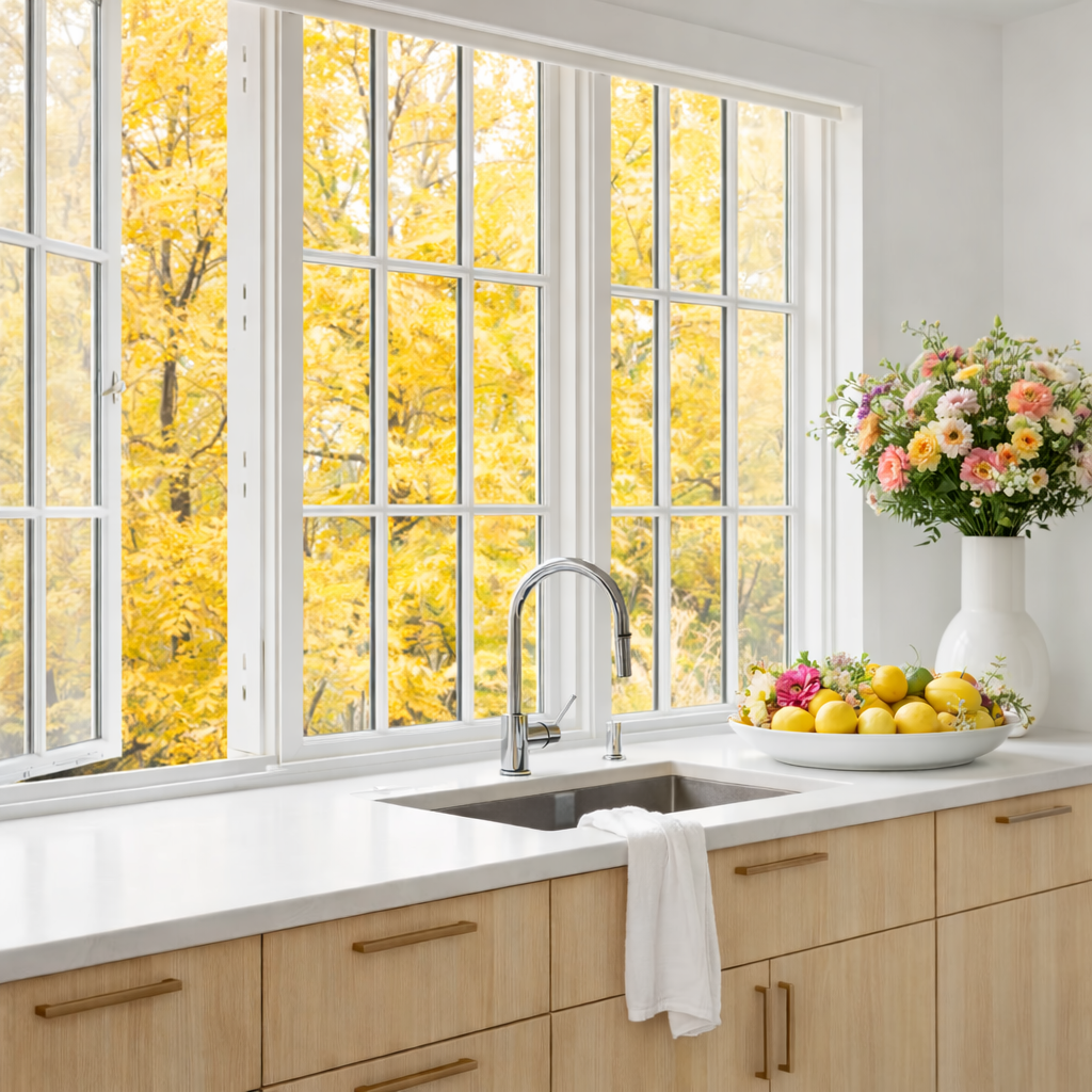 110 System High-Performance Thermal Break Aluminum Casement Window 