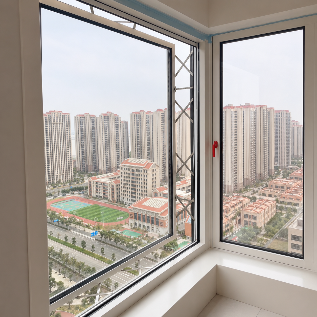 113 Series Aluminum Curtain Wall Parallel Opening Window