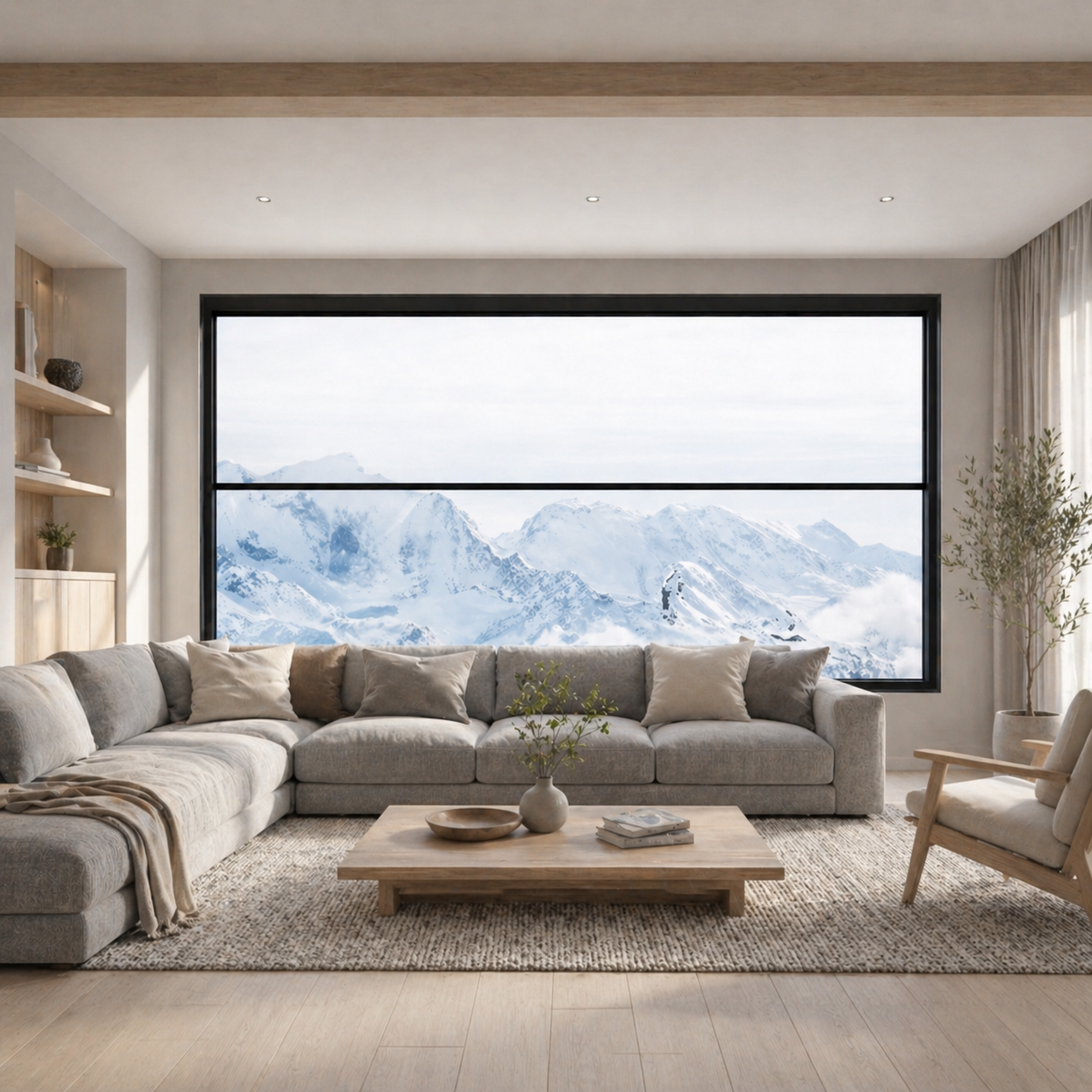 150 Series Large-Size Motorized Vertical Sliding Window