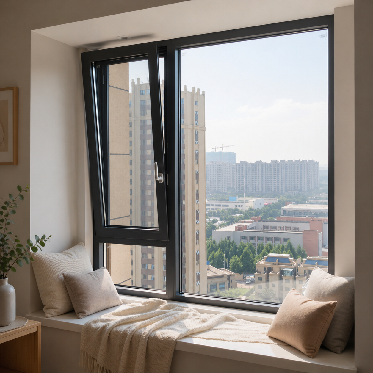 75 Series High-Sealing Aluminum Tilt & Turn Window    