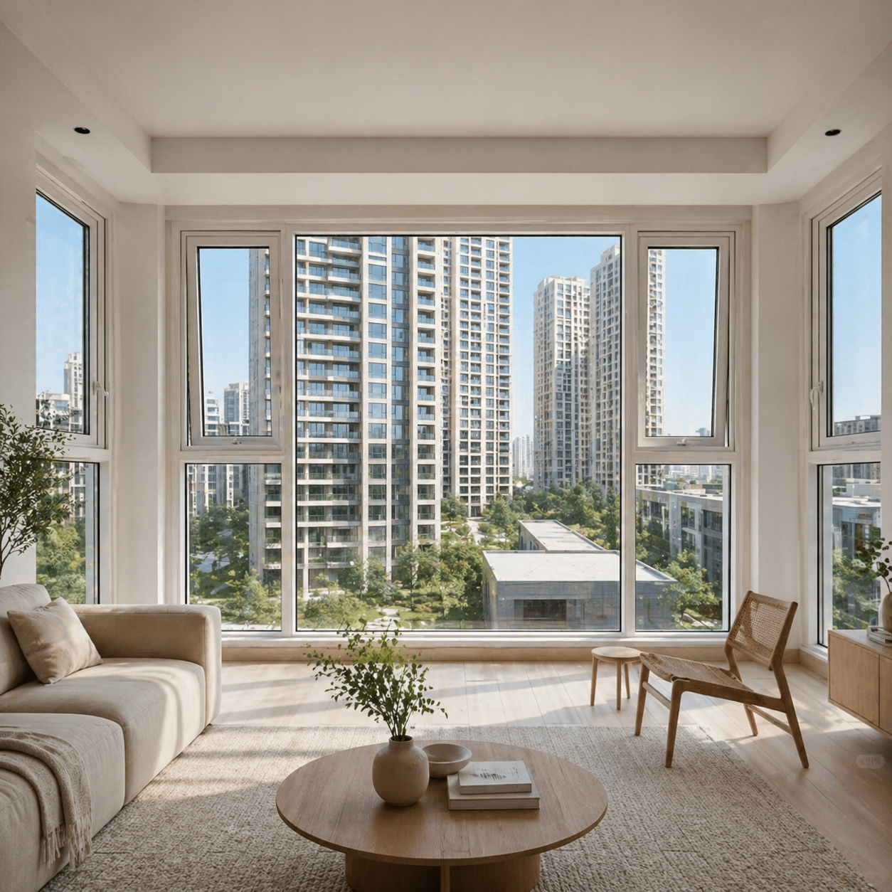 85 Series Aluminum Bottom-Hung Ventilation Window