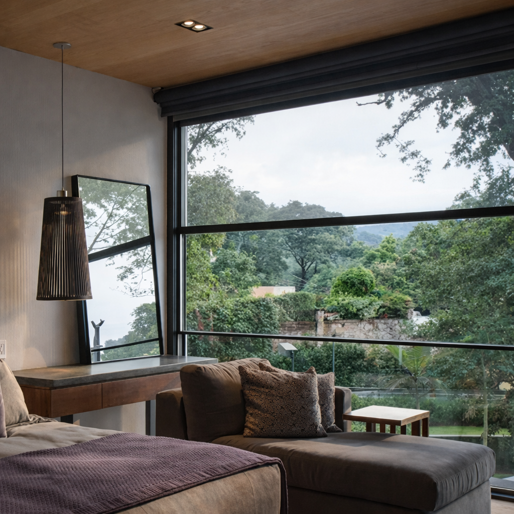 150 Series Large-Size Motorized Vertical Sliding Window