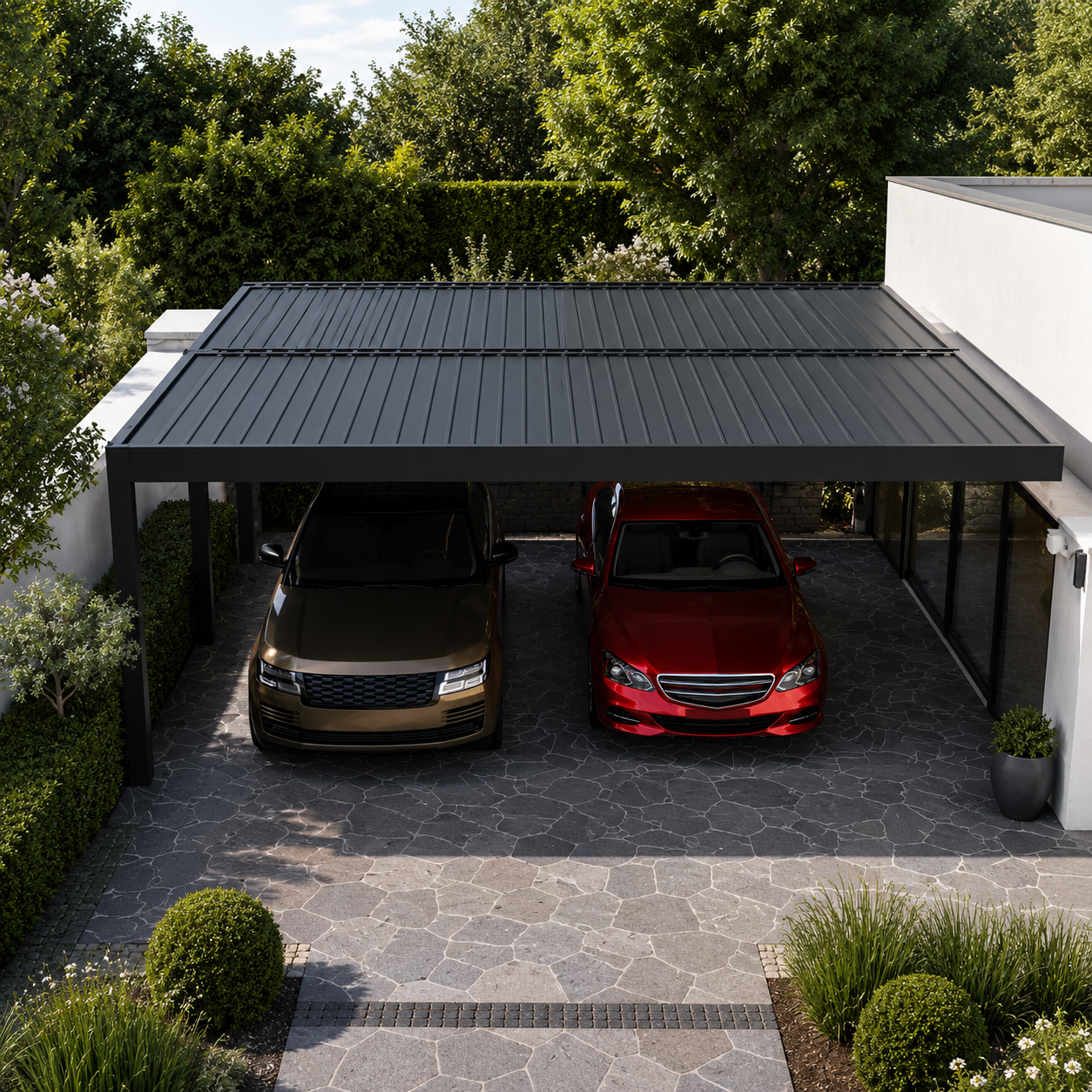 Adjustable Aluminum Louvered Pergola