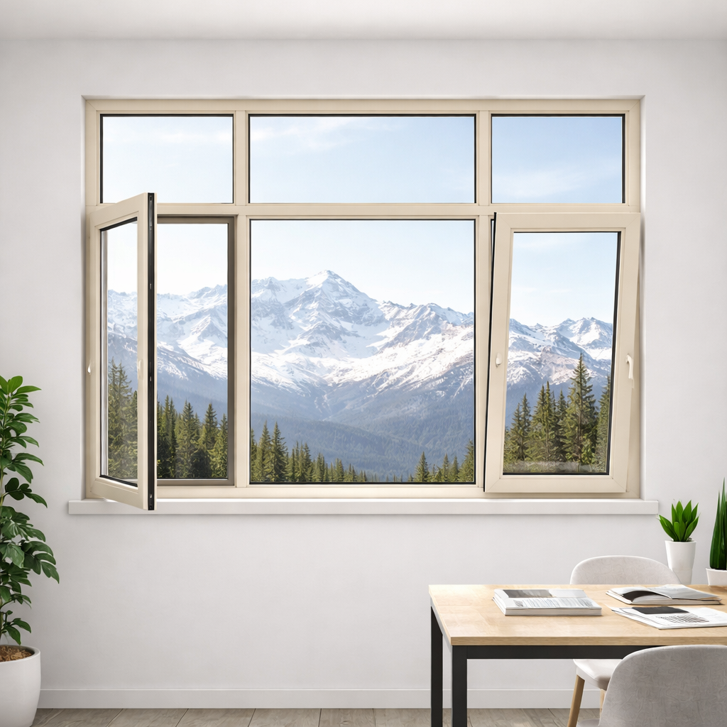 75 Series High-Sealing Aluminum Tilt & Turn Window    