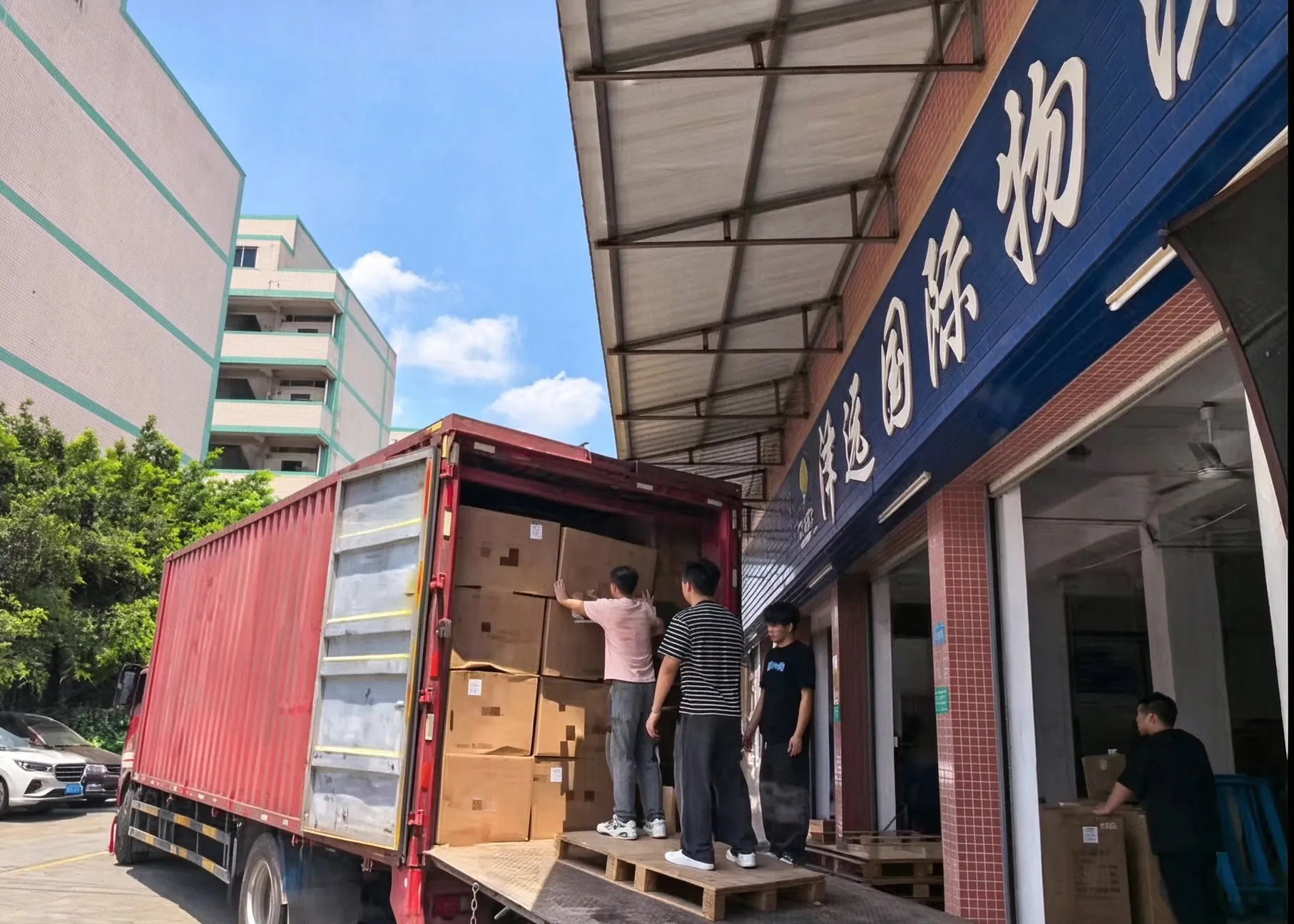 Zeyuan Logistics sea DDP shipment of 147 pieces to Bulgaria delivered to customer in Sofia (2).webp