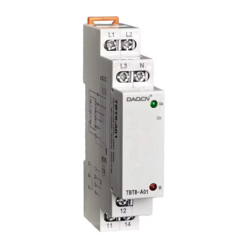 TBT8-A01 Phase Voltage Relay Intelligent Motor Protector Voltage Overload Protector Phase Failure Relay