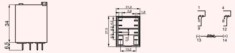 china manufacture professional miniature relay general purpose relay-0
