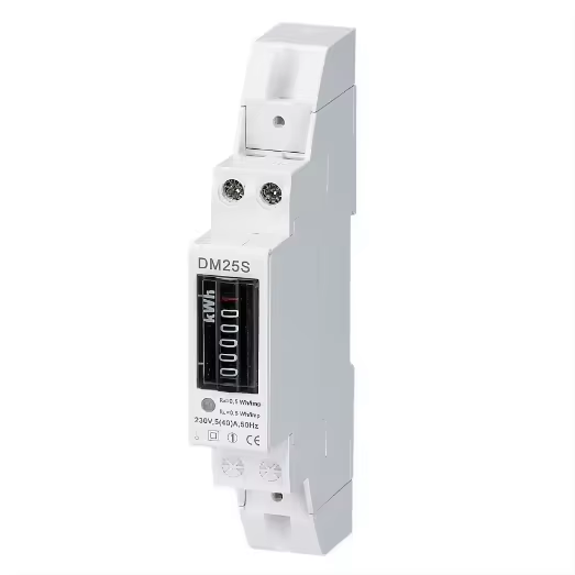 Sturdy Plastic Housing Energy Meter Mechanical Counter for Multi-Tenant Buildings